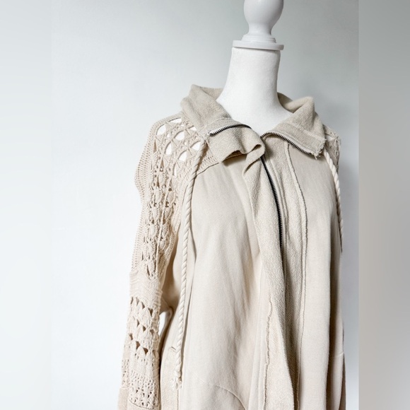 NWOT Free People Dune Bug Crochet Cardigan - Picture 10 of 15